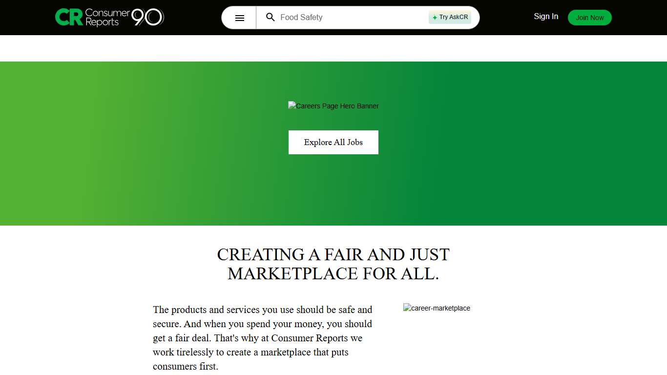 Careers - Consumer Reports